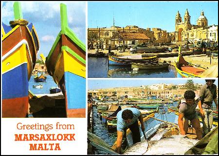 /images/imgs/europe/malta/marsaxlokk-0002.jpg - Three views of Marsaxlokk, luzzus and church