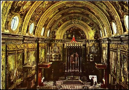 /images/imgs/europe/malta/valletta-0012.jpg - Interior of St. John's Cathedral, Valletta