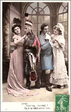 /images/imgs/greetings/st-valentine/valentine-0020.jpg - Couples, Soldier in full Uniform 1900