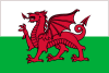 bandiera Galles